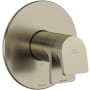 Riobel Ode Two Independent Function Thermostatic Valve Trim Only with Single Lever Handle and Integrated Diverter - Less Rough In Brushed Nickel