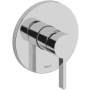 Riobel Paradox Pressure Balanced Valve Trim Only with Single Lever Handle - Less Rough In Chrome
