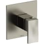 Riobel Reflet Pressure Balanced Valve Trim Only with Single Lever Handle - Less Rough In Brushed Nickel