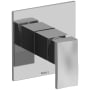 Riobel Reflet Pressure Balanced Valve Trim Only with Single Lever Handle - Less Rough In Chrome