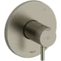 Riobel Riu Three Independent, Two Shared Function Thermostatic Valve Trim Only with Single Lever Handle and Integrated Diverter - Less Rough In Brushed Nickel