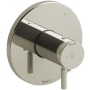 Riobel Riu Three Independent, Two Shared Function Thermostatic Valve Trim Only with Single Lever Handle and Integrated Diverter - Less Rough In Polished Nickel