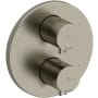 Riobel Riu Six Function Thermostatic Valve Trim Only with Dual Lever Handles and Integrated Diverter - Less Rough In Brushed Nickel