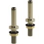 Riobel 4" Deck Mounted Water Supply Lines Polished Nickel