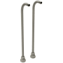 Riobel 30" Floor Mounted Water Supply Lines Brushed Nickel