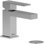 Riobel Kubik 1.2 GPM Single Hole Bathroom Faucet Chrome