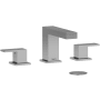 Riobel Kubik 1.2 GPM Widespread Bathroom Faucet Chrome