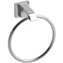 Riobel Zendo 6-1/2" Wall Mounted Towel Ring Chrome