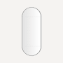 Robern Murray Hill 20" x 50" Pill Medicine Cabinet with Slow-Close Hinges and Push-to-Open Kit Matte Black