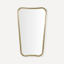 Robern Craft Series 24" W x 40" H Modern Specialty Framed Bathroom Wall Mirror Aged Brass