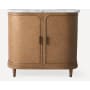Robern Craft Series 36" Single Free Standing Vanity Cabinet Only - Less Vanity Top Aged Brass