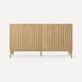 Robern Sinca 60" Double Free Standing Vanity Cabinet - Less Vanity Top White Oak