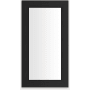Robern Main Line 15-1/4" x 30" Framed Single Door Medicine Cabinet with Soft Close Hinges Brushed Black