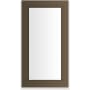 Robern Main Line 15-1/4" x 30" Framed Single Door Medicine Cabinet with Soft Close Hinges, Interior Lighting, USB Charging Ports, and Electrical Outlets Brushed Bronze