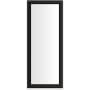 Robern Main Line 15-1/4" x 39-3/8" Framed Single Door Medicine Cabinet with Soft Close Hinges, Interior Lighting, USB Charging Ports, and Electrical Outlets Brushed Black