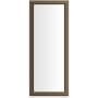 Robern Main Line 15-1/4" x 39-3/8" Framed Single Door Medicine Cabinet with Soft Close Hinges, Interior Lighting, USB Charging Ports, and Electrical Outlets Brushed Bronze
