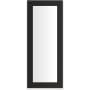 Robern Main Line 15-1/4" x 39-3/8" Framed Single Door Medicine Cabinet with Soft Close Hinges Brushed Black