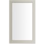 Robern Main Line 23-1/4" x 39-3/8" Framed Single Door Medicine Cabinet with Soft Close Hinges, Interior Lighting, USB Charging Ports, and Electrical Outlets Nickel