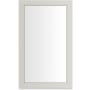 Robern Main Line 23-1/4" x 39-3/8" Framed Single Door Medicine Cabinet with Soft Close Hinges, Interior Lighting, USB Charging Ports, and Electrical Outlets Polished Nickel