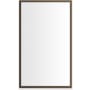 Robern Main Line 23-1/4" x 39-3/8" Framed Single Door Medicine Cabinet with Soft Close Hinges, Interior Lighting, USB Charging Ports, and Electrical Outlets Brushed Bronze