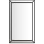 Robern Murray Hill 24" x 40-3/4" Framed Single Door Medicine Cabinet with Soft Close Hinges, Interior Lighting, USB Charging Ports, and Electrical Outlets Matte Black