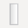 Robern Main Line 15-1/8" W x 39-1/2" H Traditional Rectangular Framed Bathroom Wall Mirror Chrome