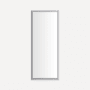 Robern Main Line 15-1/8" W x 39-1/2" H Traditional Rectangular Framed Bathroom Wall Mirror Chrome