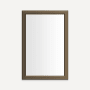Robern Main Line 19-1/8" W x 29-7/8" H Traditional Rectangular Framed Bathroom Wall Mirror Brushed Bronze