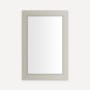 Robern Main Line 19-1/8" W x 29-7/8" H Traditional Rectangular Framed Bathroom Wall Mirror Nickel