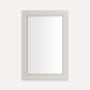 Robern Main Line 19-1/8" W x 29-7/8" H Traditional Rectangular Framed Bathroom Wall Mirror Polished Nickel