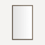 Robern Main Line 23-1/8" W x 39-1/2" H Traditional Rectangular Framed Bathroom Wall Mirror Brushed Bronze