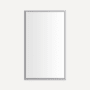 Robern Main Line 23-1/8" W x 39-1/2" H Traditional Rectangular Framed Bathroom Wall Mirror Chrome