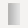 Robern M Series Reserve 15-1/4" x 30" x 6" Left Swinging Frameless Single Door Medicine Cabinet with Soft Close Hinges Polished Edge