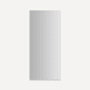 Robern M Series Reserve 15-1/4" x 36" x 4" Left Swinging Frameless Single Door Medicine Cabinet with Soft Close Hinges Polished Edge
