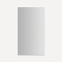 Robern M Series Reserve 19-1/4" x 36" x 6" Left Swinging Frameless Single Door Medicine Cabinet with Soft Close Hinges Polished Edge