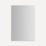 Robern M Series Reserve 23-1/4" x 36" x 6" Left Swinging Frameless Single Door Medicine Cabinet with Soft Close Hinges Polished Edge