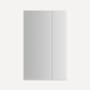 Robern M Series Reserve 29-1/4" x 48" x 4" Left Swinging Frameless Single Door Medicine Cabinet with Soft Close Hinges Beveled Edge