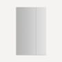 Robern M Series Reserve 29-1/4" x 48" x 4" Left Swinging Frameless Single Door Medicine Cabinet with Soft Close Hinges Polished Edge