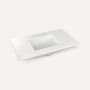 Robern 37" Quartz Vanity Top for Widespread Faucet Lyra