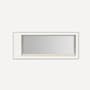 Robern 23-1/4" x 9-3/8" Lighted Framed Medicine Cabinet White