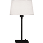 Robert Abbey Real Simple 23" Buffet Table Lamp with a Snowflake Shade Matte Black