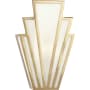 Robert Abbey Empire 11" Wall Sconce Modern Brass