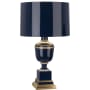Robert Abbey Annika 24" Vase Table Lamp with an Opaque Parchment Shade Cobalt Lacquered