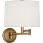 Robert Abbey Sofia 14" Wall Sconce Antique Brass