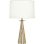 Robert Abbey Dal 23" Column Table Lamp Modern Brass