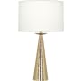 Robert Abbey Dal 31" Column Table Lamp Modern Brass