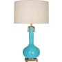 Robert Abbey Athena 32" Vase Table Lamp Egg Blue