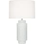 Robert Abbey Dolly 28" Column Table Lamp with a Fondine Fabric Shade Lily