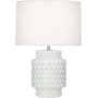 Robert Abbey Dolly 22" Column Table Lamp with a Fondine Fabric Shade Lily