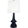 Robert Abbey Jasmine 31" Vase Table Lamp Midnight Blue
